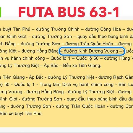 Thach Thao Homestay Mỹ Tho Esterno foto